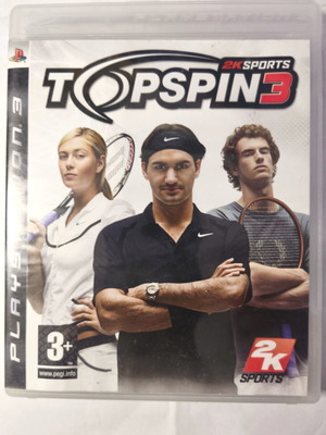 Top Spin 3 PlayStation 3 game like new
