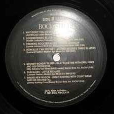 Bock Is Blues vinyl records used, blues genre