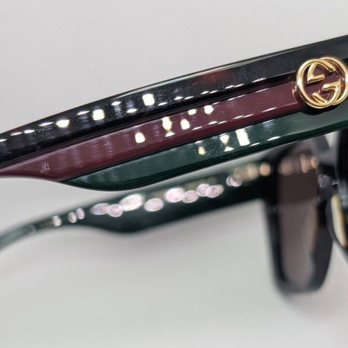 Gucci GG1300S 002 Women's Sunglasses with Brown Tortoise Brown Lens new