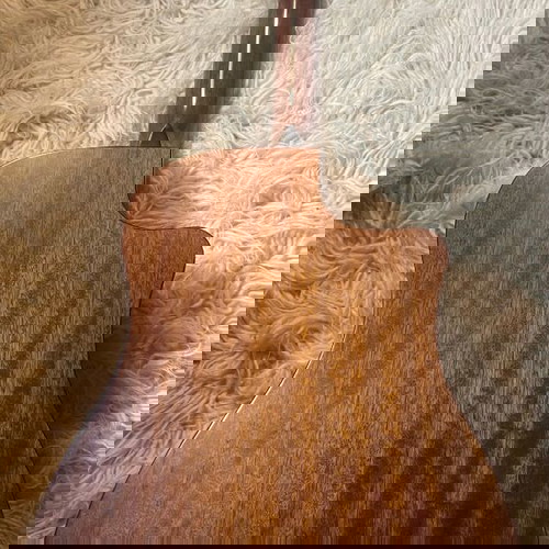 Fender electroacoustic guitar left-handed used