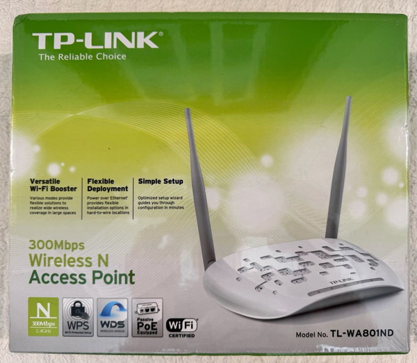 TP-Link TL-WA801ND Access Point ΣΦΡΑΓΙΣΜΕΝΟ… - € 22,00 - Vendora