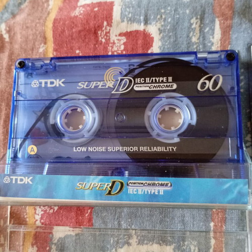 Tdk chrome cassettes used, pack of 6, high position