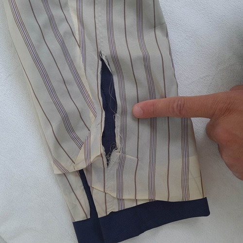 Ermenegildo Zegna men's blazer used, size 52R XL, silk and wool