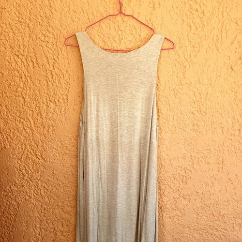 H&M dress used, gray, 100% viscose, size M