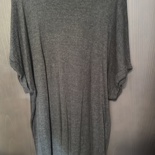 Zara knitted dress like new, gray, size XL