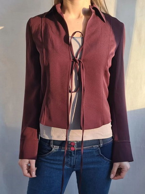 Max & Co women's blouse purple like new, size 34/XS