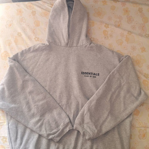Essentials Fear of God grey hoodie, like new, size M