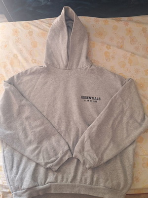 Essentials Fear of God grey hoodie, like new, size M