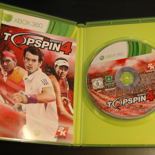 Top Spin 4 Xbox 360 new, tennis sports game