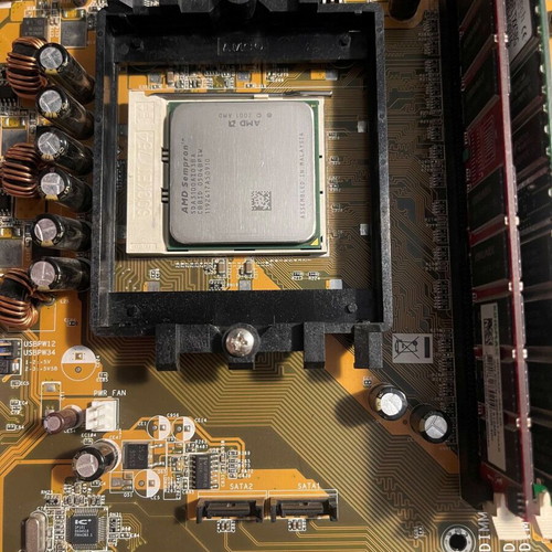 Asus K8N motherboard with AMD Sempron 3100 processor like new