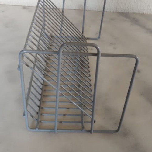 Metal CD Stand rack like new, holds 20 cases