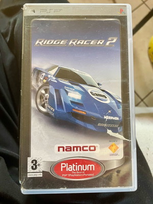 Ridge Racer 2 for PSP used with case and manual