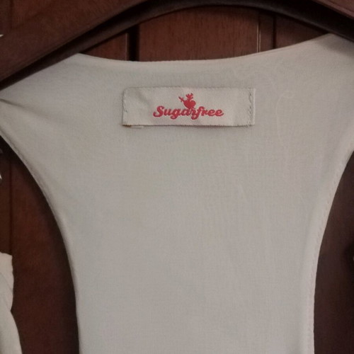 SugarFree jumpsuit beige with pink shade size M new