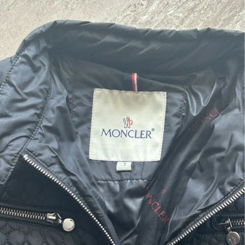 Moncler women's jacket used, size Small, black