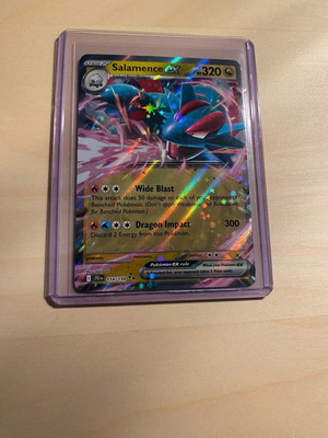 Salamance ex 114/159 Pokémon card in great condition