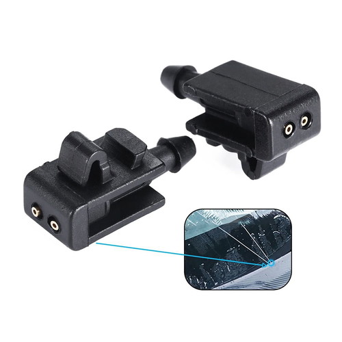 Renault windshield washer nozzles new, set of 2