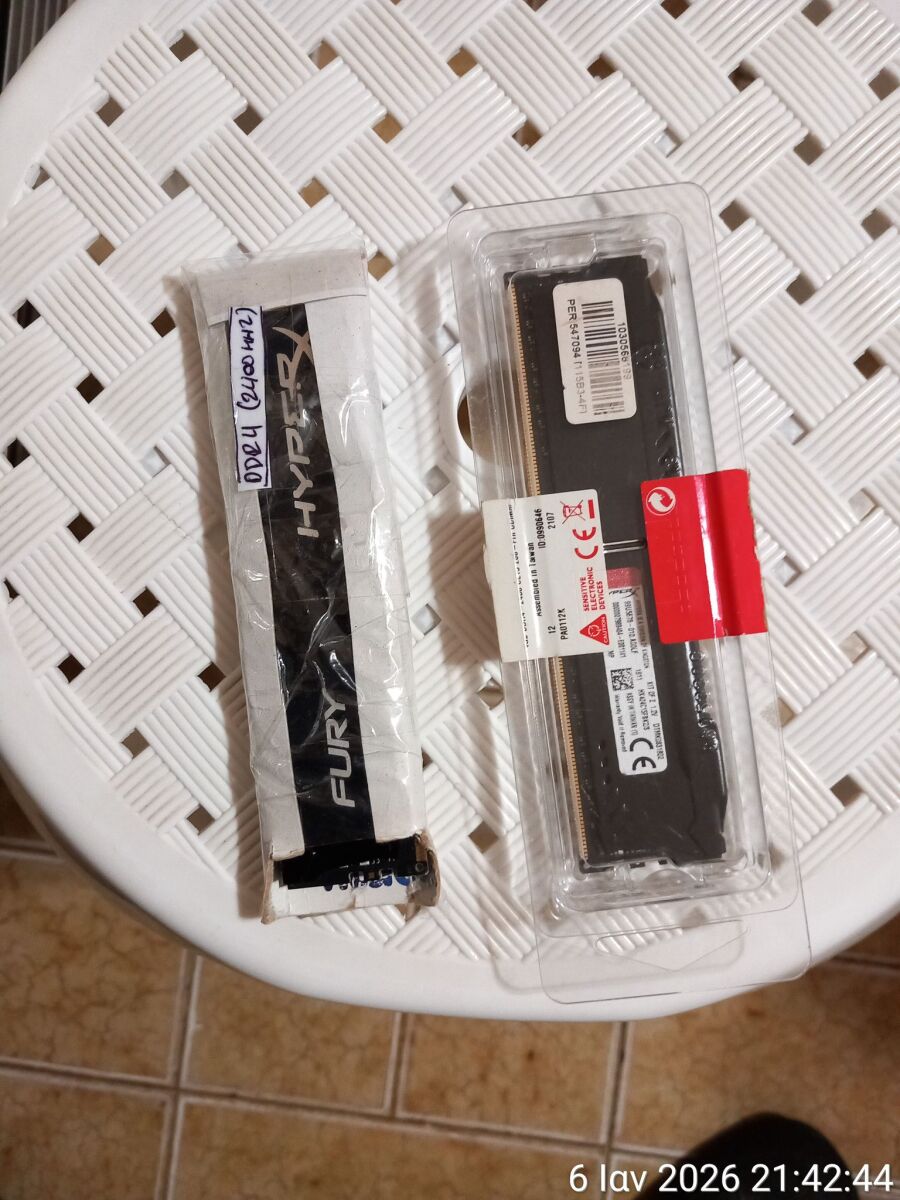 Kingston HyperX Fury 8GB (2x4GB) DDR4… - € 55,00 - Vendora.cy