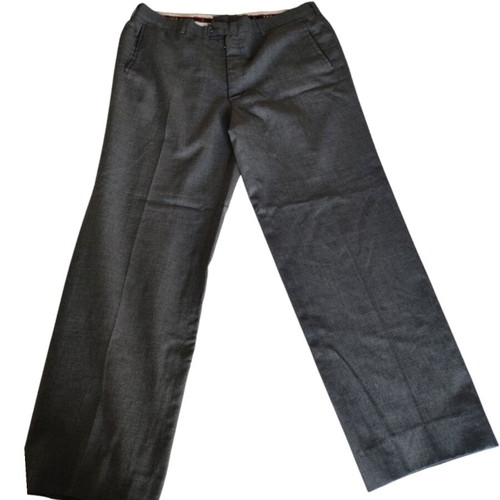 Men's pants like new, size L, dark gray