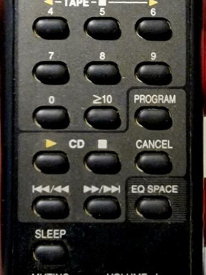 Technics Audio System Remote Control RAK-CH426WH like new