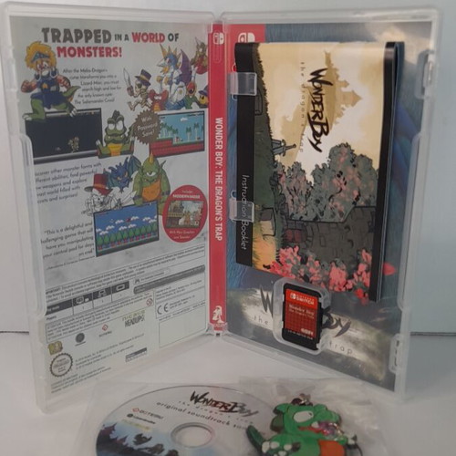 WonderBoy The Dragon's Trap Switch like new, English version, complete