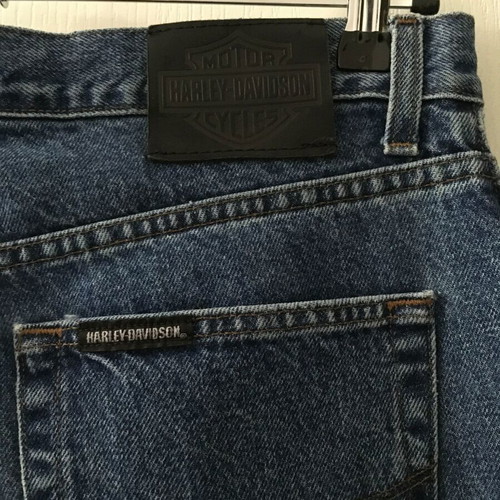 Harley-Davidson relaxed fit jeans men size 34 like new, blue