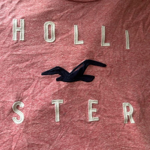 Hollister t-shirt pink size M like new