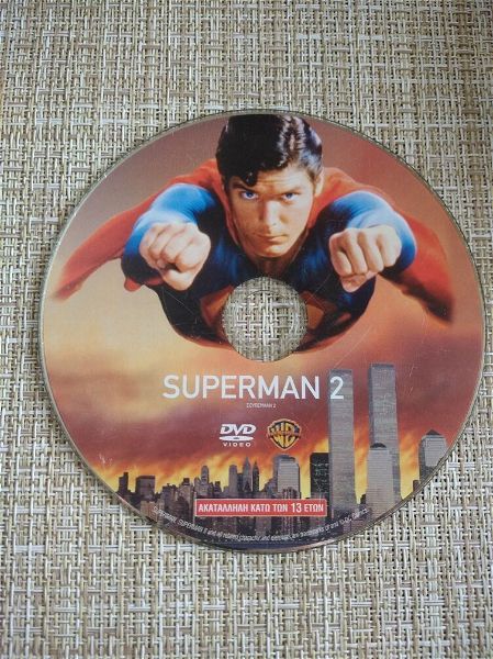  DVD pedikitenia *SUPERMAN 2*