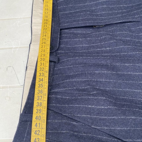 Modesto Bertotto Biella men's suit set like new, dark blue mohair fabric