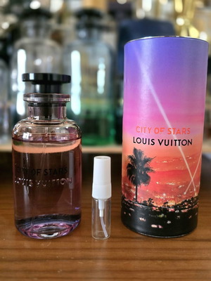 Louis Vuitton City of Stars 3ml new, genuine decanted perfume