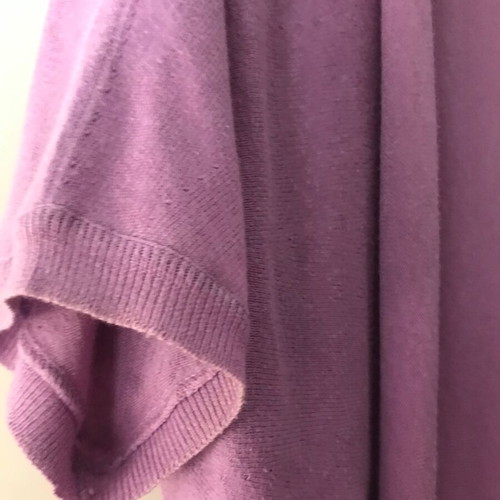 DKNY Lilac Short Sleeve Cardigan One Size like new