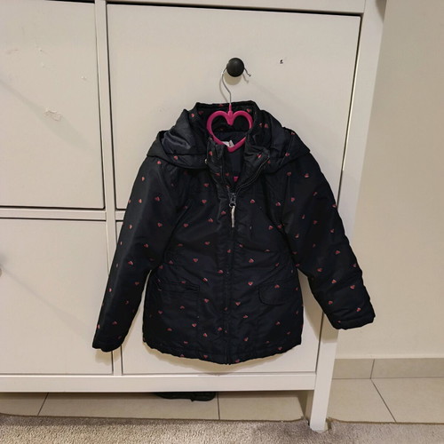 Name It girls' jacket like new with detachable hood