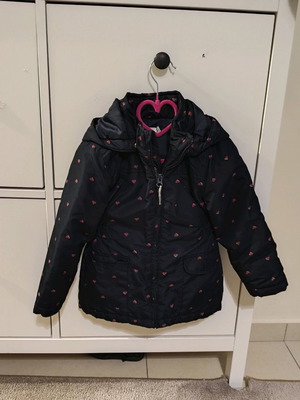 Name It girls' jacket like new with detachable hood