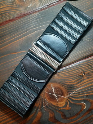 Elastic belt new, black