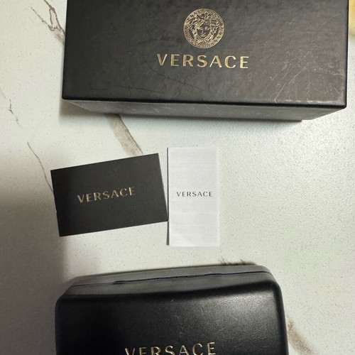 Versace Sunglasses like new, gold men's