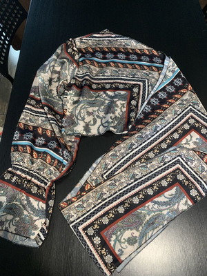 Summer blouse multicolor, sizes S to L, like new