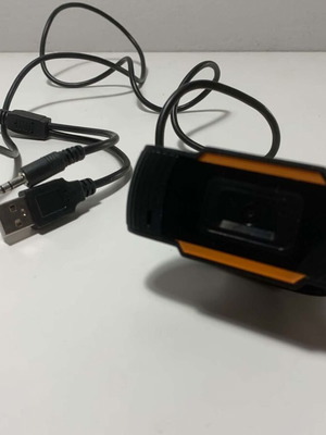 Lamtech HD 720p webcam σε μαύρο και πορτοκαλί