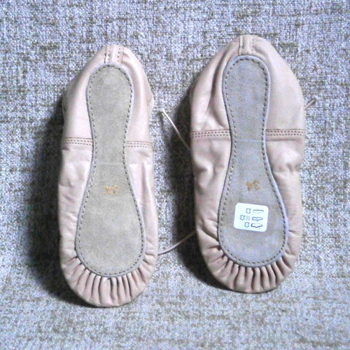 Soft Leather Ballet Shoe SHEDDO Size 34 New Pink