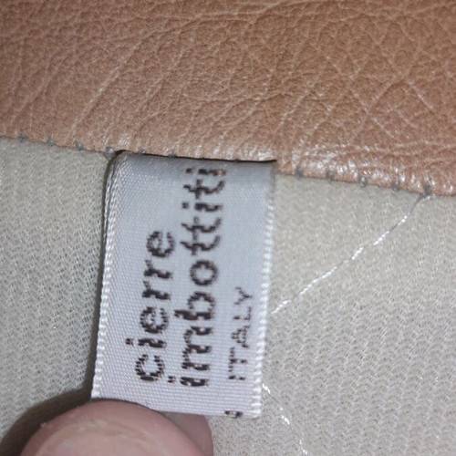 Cierre Imbottiti leather sofas, 3-seat and 2-seat, brown