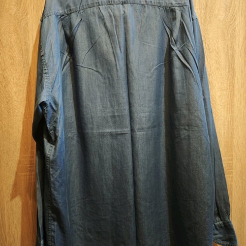Daniel Hechter Paris men's shirt blue XXL like new, 100% cotton