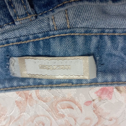 Matis Mini Denim Shorts like new, turquoise, size XL