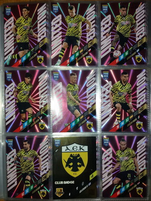 FIFA 365 2023-2024 Adrenalyn XL limited edition AEK card pack 8/11