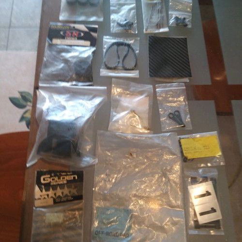Modeling spare parts pack of 15 sealed bags