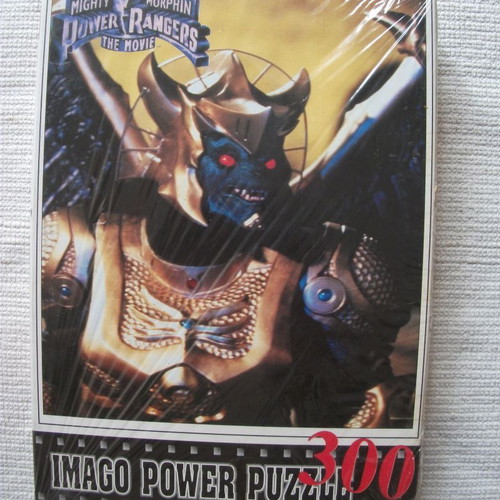 Power Rangers Mighty Morphin Imago puzzle new with 300 pieces