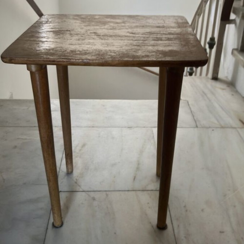 Wooden coffee table used