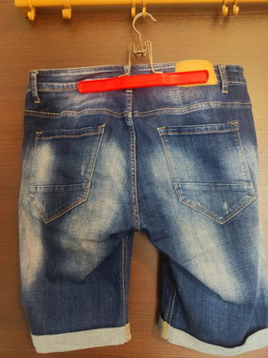 Leox denim bermuda shorts used, size 36