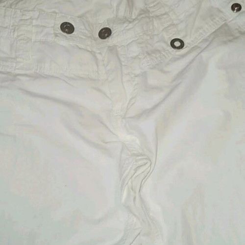 Diesel fabric white pants like new with unique design