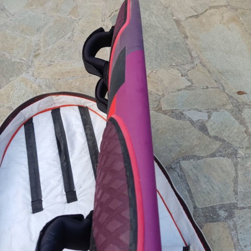 Windsurf set like new with sail mast boom fins board