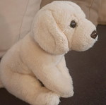 Plush dog like new