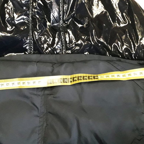 Insulated jacket used with detachable hood, blue, size 146 cm