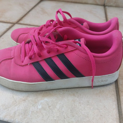 Adidas pink sneakers used, size 39, athletic style